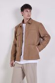 תמונת דוגמן קידמית של Utilitech Twill Chore Coat