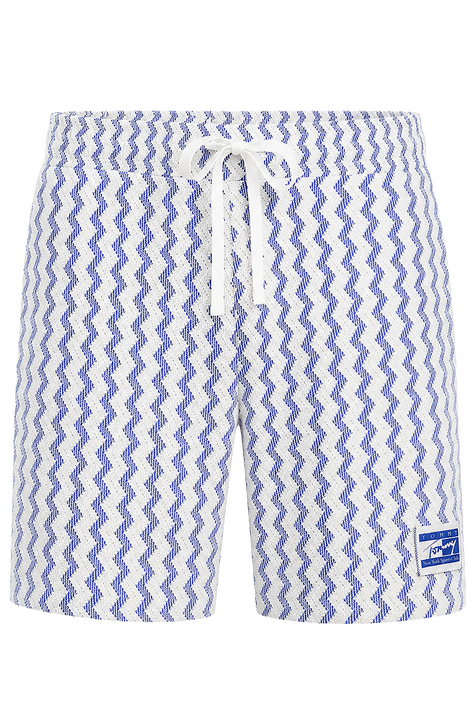 מכנסי ג'וגר קצרים פסים TOMMY HILFIGER