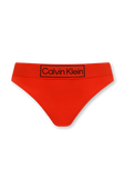 תחתוני חוטיני אדומים עם לוגו CALVIN KLEIN