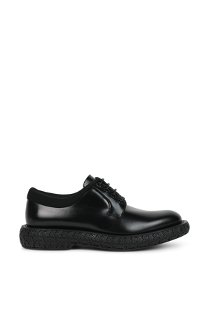 נעלי מוקסין שחורות מעור מבריק SALVATORE FERRAGAMO