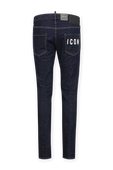 מכנסי ג'ינס קול גאי עם הדפס כיס אחורי DSQUARED2