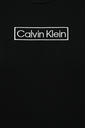 חולצת לוגו טי שחורה CALVIN KLEIN