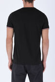תמונת דוגמן אחורית של Slim Fit T-Shirt in Black