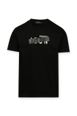 תמונה קידמית של Chest Icon T-Shirt in Black
