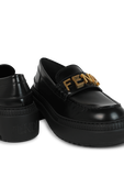 נעלי מוקסין פלטפורמה FENDI
