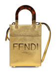 תיק רומא מעור עם לוגו FENDI