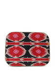מגש פייברגלאס עם הדפס גראפי בשחור ואדום LES OTTOMANS