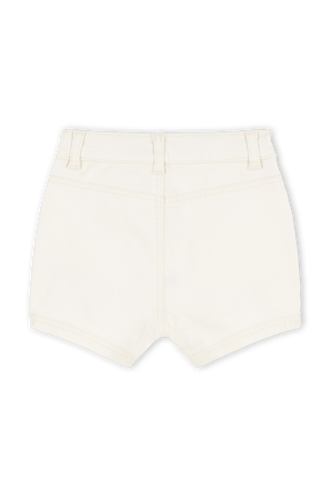 גילאי 8-36 חודשים מכנסי ג'ינס קצרים לבנים PETIT BATEAU