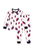 תמונה קידמית של סט פיג'מה - גילאי 6-12 שנים