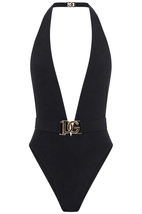בגד ים שלם בגזרת קאט אאוט DOLCE & GABBANA