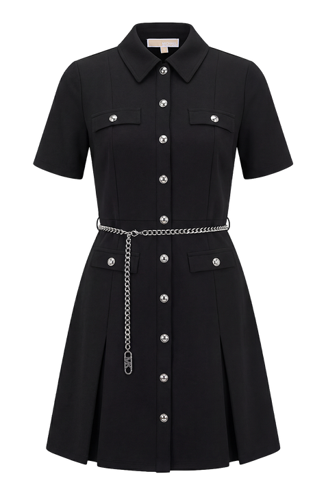 שמלת מיני מחוייטת MICHAEL KORS