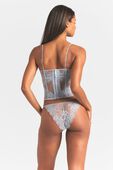 תמונת דוגמן אחורית של UNLINED DEMI CORSET