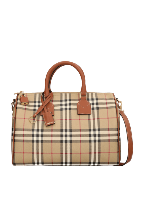 תיק כתף באולינג מדיום BURBERRY