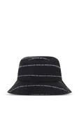 כובע באקט עם לוגוטייפ MONCLER KIDS