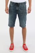 תמונת דוגמן קידמית של D-Krooshort JoggJeans in Blue Wash