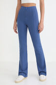 Define Zip-Front High-Rise Flared Pant