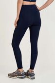 תמונת דוגמן אחורית של Mesh-Panelled High-Rise Tight 28'' SLNSH Collection