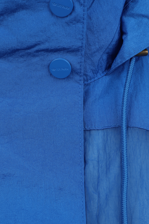 Ivy Park x Adidas Coverup Coat in Blue ADIDAS ORIGINALS