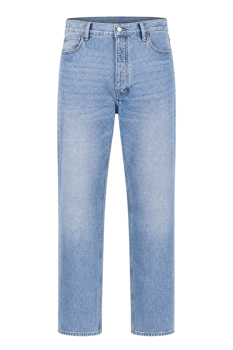 מכנסי ג'ינס בגזרה ישרה FEAR OF GOD ESSENTIALS