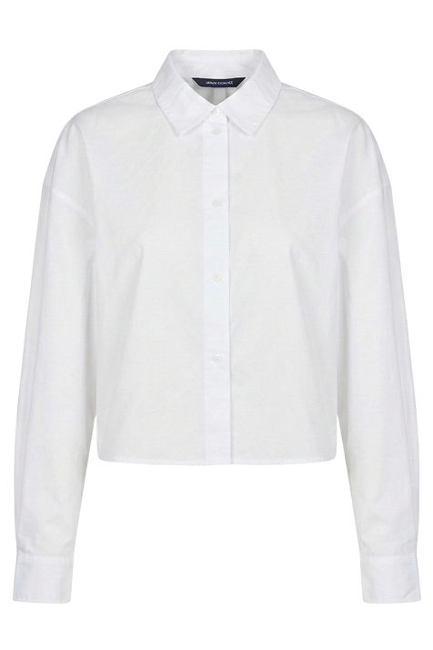 חולצת כפתורים קרופ