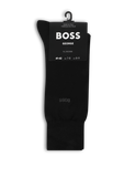 זוג גרביים שחורות עם לוגו BOSS