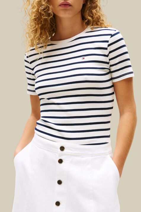 חולצת טי סלים פיט TOMMY HILFIGER