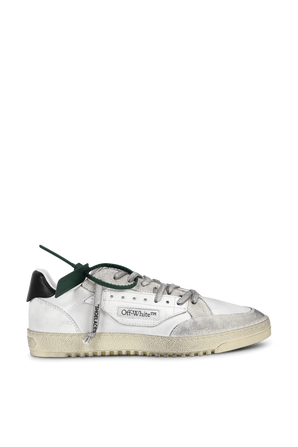 נעלי סניקרס 5.0 בלבן וירוק OFF WHITE