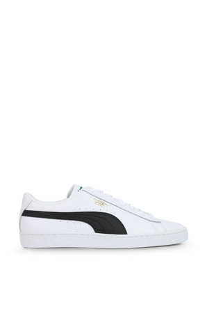 Basket Legacy Vintage Sneakers in White and Black PUMA