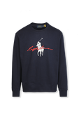 Horseman Logo Sweatshirt in Navy POLO RALPH LAUREN