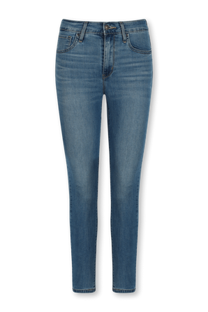 מכנסי סקיני ג'ינס 721 היי רייס בהירים LEVI`S