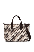 תמונה קידמית של Classic tote small *l monogram knit
