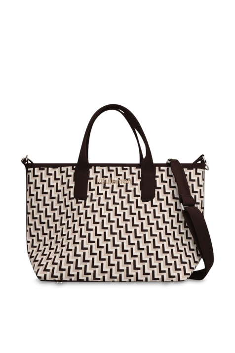 Classic tote small *l monogram knit LULULEMON