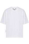 תמונה אחורית של מכנסיים ארוכים בגזרה משוחררת