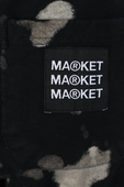 מכנסי טרנינג סקלי עם הדפס בגוון שחור MARKET