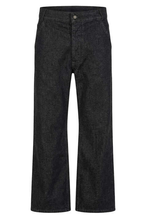 מכנסי ג'ינס בגזרה משוחררת