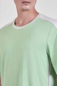 תמונת תקריב דוגמן של Mesh Panelled Tennis Shirt