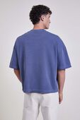 תמונת דוגמן אחורית של Heavyweight Cotton Jersey T-Shirt
