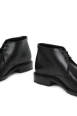נעליים אלגנטיות מעור בגוון שחור SAINT LAURENT