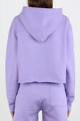 Cropped Hoodie in Purple image number null POLO RALPH LAUREN