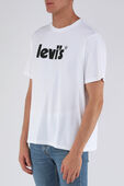 חולצת לוגו טי לבנה LEVI`S