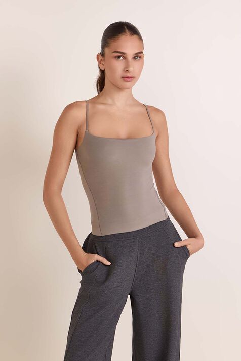 Nulu Spaghetti-Strap Cami Tank Top Adjustable LULULEMON