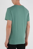תמונת דוגמן אחורית של Slim Fit Logo Tee in Green