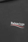 סווטשירט קפוצ'ון אוברסייז פוליטיקל קמפיין BALENCIAGA