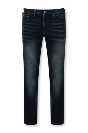 מכנסי ג'ינס כחולים עם שפשופים EMPORIO ARMANI