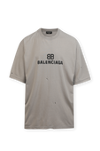 BB Pixel Tshirt in Grey BALENCIAGA