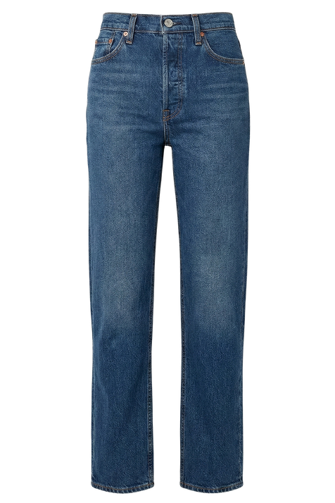 מכנסי ג&rsquo;ינס בגזרה גבוהה LEVI`S