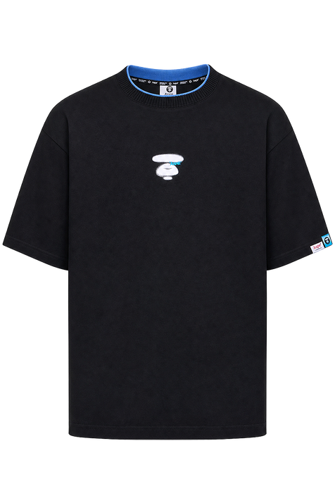 חולצת טי במראה שכבות AAPE