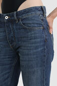 מכנסי ג`ינס בגזרה נמוכה BOTTEGA VENETA