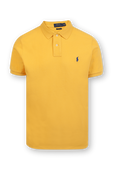 Short Sleeve 2 Buttons Polo Shirt in Yellow POLO RALPH LAUREN