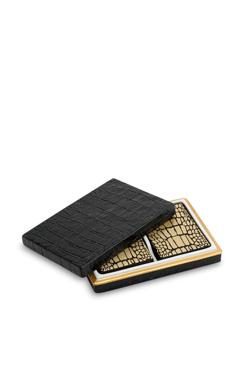 זוג חפיסות קלפים מהודרות LOBJET